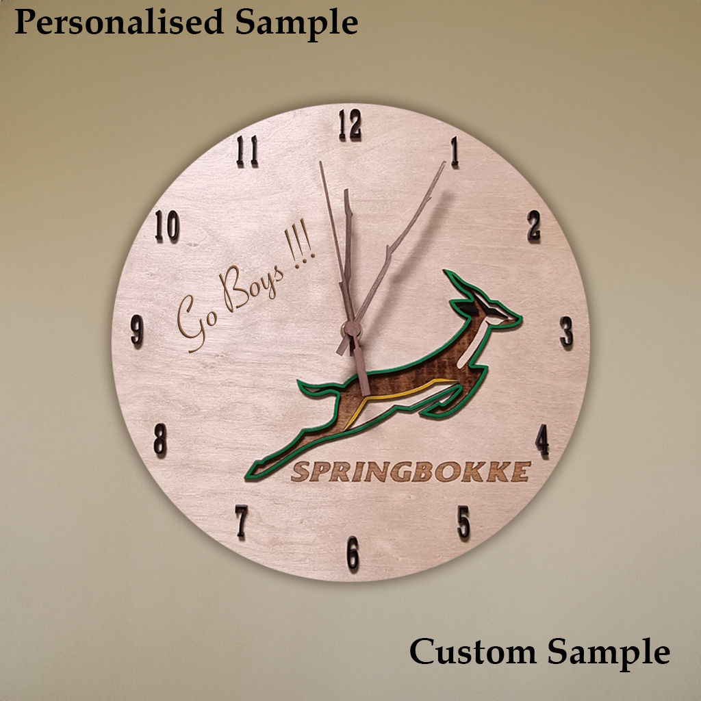 Springboks Clock, Springbokke Horlosie
