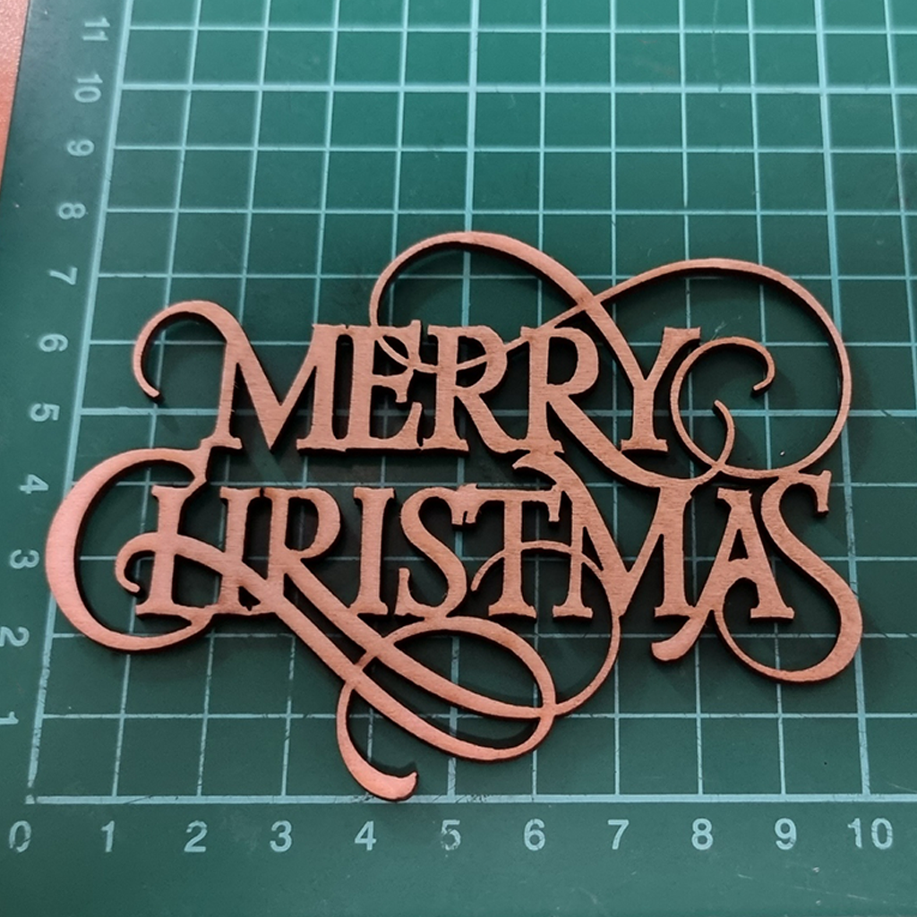 Merry Christmas Table Decoration / Place setting decoration